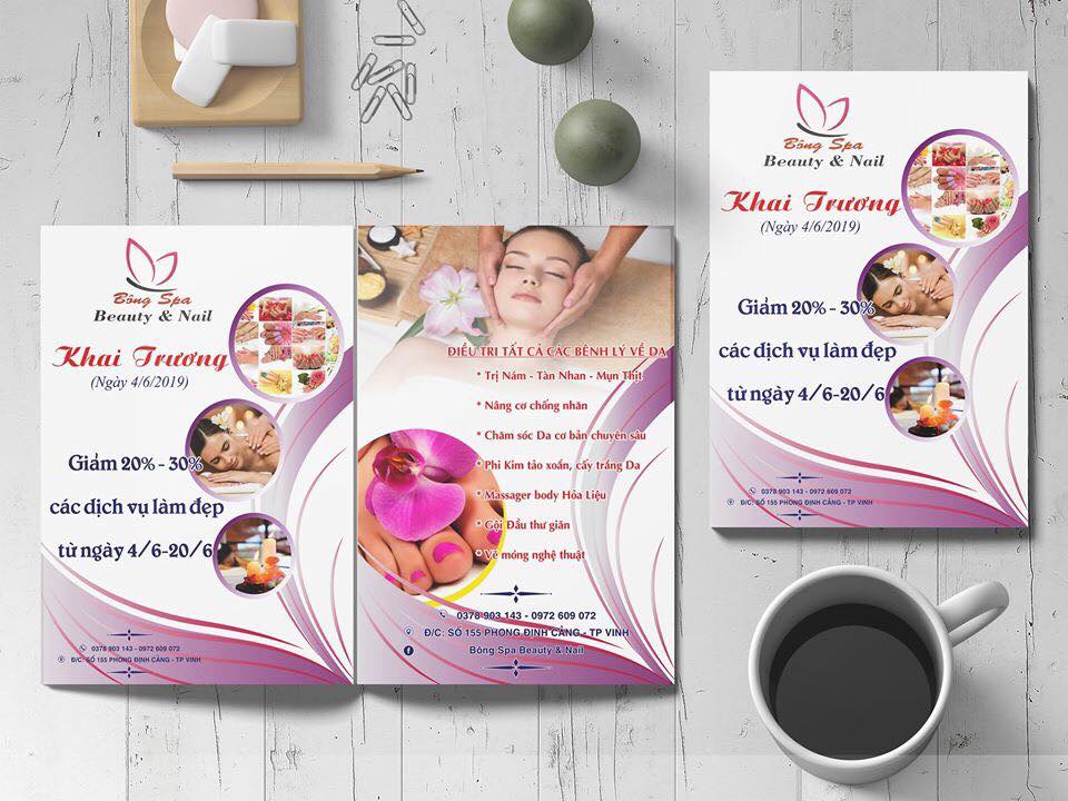 5 yếu tố quan trọng giúp tờ rơi quảng cáo Spa của bạn thu hút hơn
