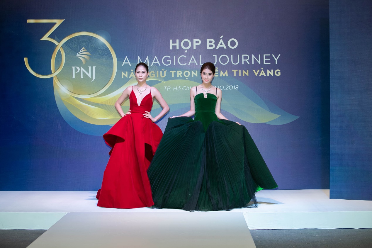 Đánh dấu 30 năm thành lập, PNJ tổ chức show diễn trang sức quy mô bậc nhất Việt Nam