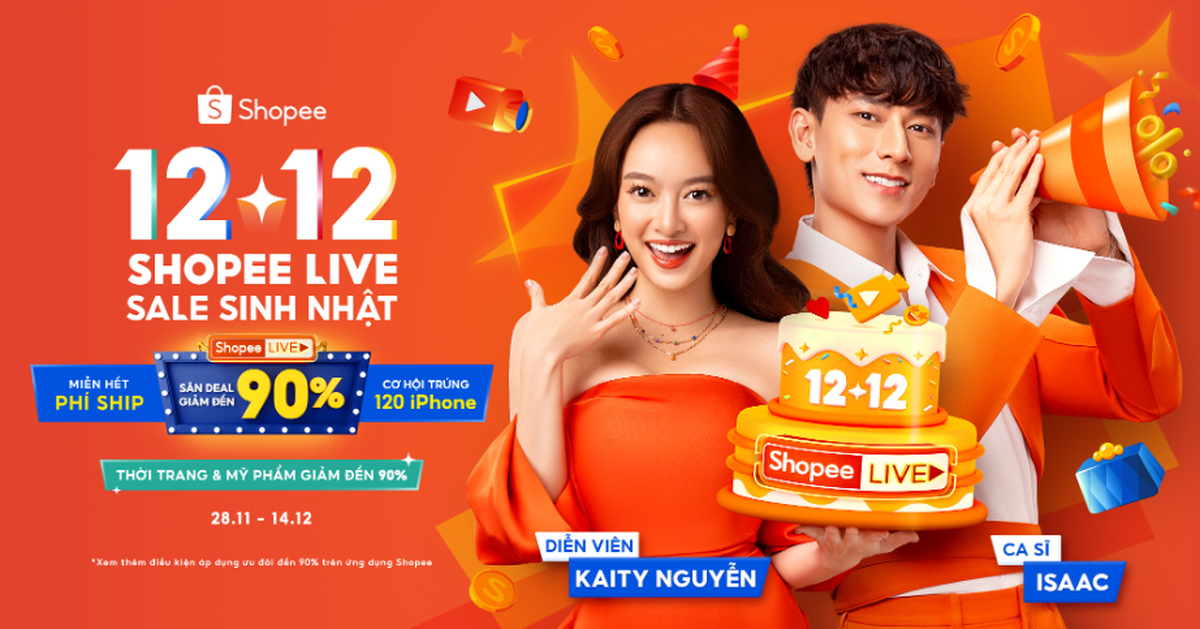 Mừng sinh nhật, Shopee tung ưu đãi và chương trình giải trí 12 ngày - Tuổi Trẻ Online